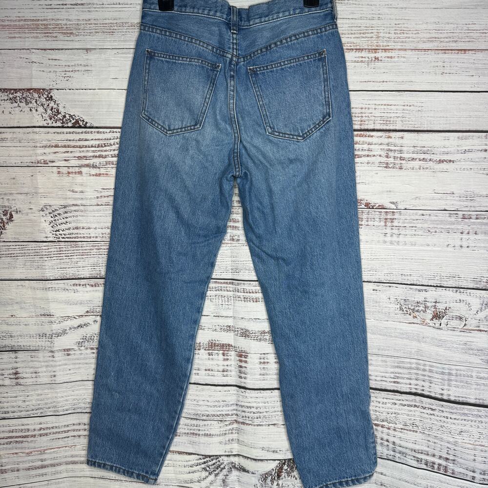 Free People High-Rise Tapered Jeans Women’s Size 26 – Medium Wash Denim - Picture 2 of 6